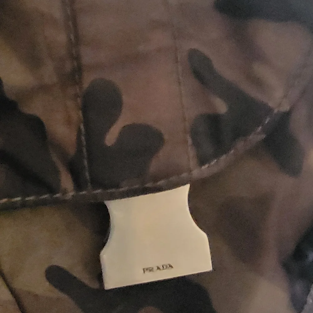 Authentic Prada Black and Brown Camouflage Messenger Bag - Picture 7 of 7